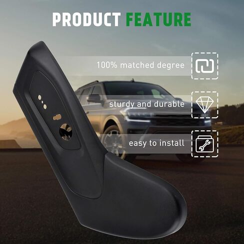 لوحة مقعد السائق، غطاء مقعد السائق الأمامي مناسب لـ 2020 2021 2022 2023 غطاء مسار لوحة تقليم مقعد Ford Explorer، لوحة تحكم في مقعد السائق # MB5Z7862187EC in Kuwait