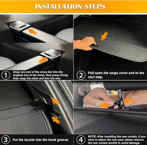 Cargo Cover for 2023 2024 Honda CRV with Rear Curtain, Upgraded Full Coverage Retractable Rear Trunk Cover Compatible with Honda CR-V 2023 2024 Trunk Cover Accessory (Carbon Fiber) in Saudi Arabia