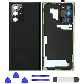 Note 20 Ultra Back Glass Replacement Rear Glass for Samsung Galaxy Note 20 Ultra 5G All Carriers Back Cover Glass Housing Door with Camera Lens Glass Parts and Tools(Mystic Bronze)