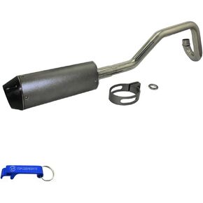 TC-Motor ATV Exhaust Muffler Pipe For Honda ATC70 1978-1985 And All Years TRX70