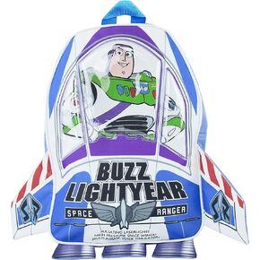 Disney Toy Story Backpack Kids Buzz Lightyear 3D Rocket Rucksack Bag