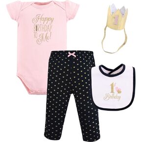 Hudson Baby baby-girls Birthday Boxed Giftset