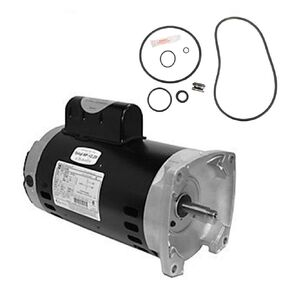 Puri Tech Replacement Motor Kit for Sta-Rite Max-E-Pro 2HP P6RA6G-207L AO Smith USQ1202 with GO-KIT-79