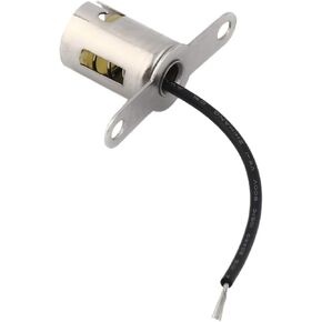 Ba15s 1156 Bayonet Type Silver Led Bulb Socket Car Lamp Holder Car Truc Automotive, Ba15s Bayonet Socket, Automotive Replacement Electrical Accessories