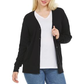 Women's Lightweight V-Neck Cardigan Sweater