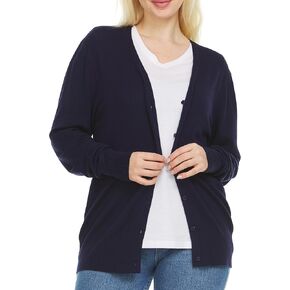Women's Lightweight V-Neck Cardigan Sweater in Saudi Arabia
