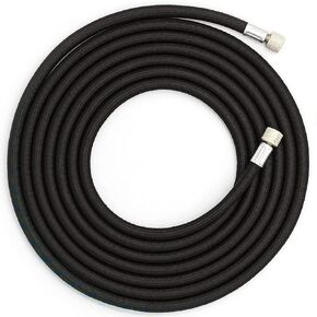 Autolock Airbrush Premium 10 Foot Nylon Braided Airbrush Hose with Standard 1/8" Size Fittings on Both Ends