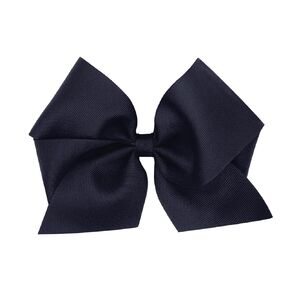 PLH Small Front Tail Organza and Grosgrain Overlay Bow