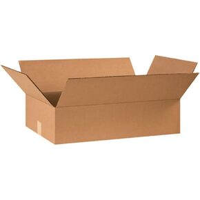 AVIDITI 24x14x6 Flat Corrugated Boxes, Flat, 24L x 14W x 6H, Pack of 25 | Shipping, Packaging, Moving, Storage Box for Home or Business, Strong Wholesale Bulk Boxes