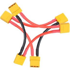 2PCS XT90 Battery Series Connector 10 Gauge Wire for RC Battery Helicopter Quadcopter
