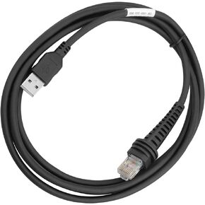 Barcode Scanner Cable for Honeywell, USB to RJ45 Cable, CBL-500-300-S00 1900GHD 1900iSR 1902GSR 1300G 1250g 1450G MS7980G 1400G (3M / 10FT Flatted USB Port)