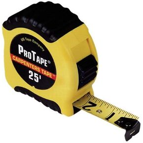 ProTape Carpenter 25' Large Read - 1" 52725 by US Tape