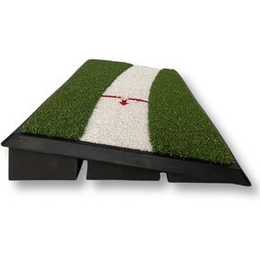 The Draw Board Golf Training Aid - Innovative Golf Practice Tool to Master The Draw Shot - Customizable Training to Learn The Proper Swing Path of A Draw Shot!