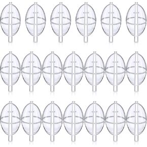 Sumind 20 Pcs Clear Fishing Bobbers Spin Float Casting Bubble, 2.5 Inch in Kuwait