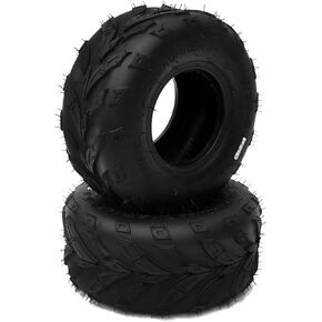 145/70-6 ATV & Go Kart Mini Bike Tires, 145 70-6 Street Mini Bike Tires 6PR Tubeless Set of 2