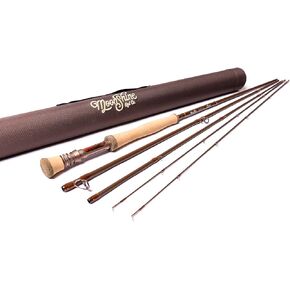 صنارة صيد السمك من Moonshine Rod Co. مع حقيبة حمل وقسم طرف قضيب إضافي، حركة بطيئة ومتوسطة وسريعة، 2-12 واط in Kuwait