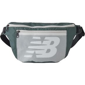 New Balance Fanny Pack, Core Performance Large Waist Bag for Men and Women, Green, One Size