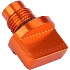 Motorcycle Oil Filler,CNC Oil Filler CNChined steel Orange Motorcycle Oil Filler Cover for 125/200/390 RC 125/200/390 All YEARS