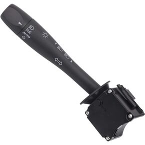 مفتاح إشارة الانعطاف متوافق مع Chevy Malibu 2004-2012، Pontiac G6 2005-2011، Saturn Aura 2007-2009 بديل OEM D6253E، 20940369، SW8004 للمصابيح الأمامية ذات مفتاح خافت وامض