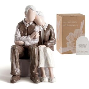 for Couple: Best Gifts for Elderly Parents, Happy Wedding Valentines Day Birthday Gift Ideas Couples Figurines
