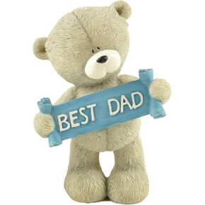 تمثال دب تيدي قابل للتجميع من إيناس - غلاف مثالي للكيك للأب، بطول 9.9 سم in Kuwait