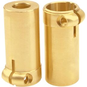 Heavy Duty Brass Rear Axle Knuckle Cup Weights Mount Upgrades Part Compatible with Axial SCX10 II 90046 90047 1/10 RC Crawler Car