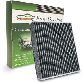 FUN-DRIVING FD810 Cabin Air Filter for 500L(2014-2020),500X(2016-2022),COMPASS(2017-2021), RENEGADE(2015-2022),Replace CF11810,68212070AA,68267921AA.