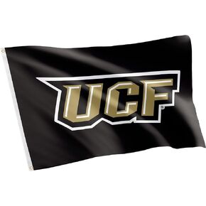 لافتات علم جامعة صبار الصحراء بوسط فلوريدا فرسان علم UCF 100% بوليستر أعلام داخلية وخارجية 3 × 5 أقدام (النمط 2)