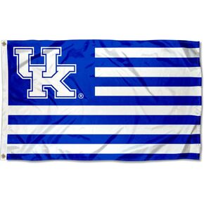 College Flags & Banners Co. Kentucky Wildcats Stars and Stripes Nation Flag