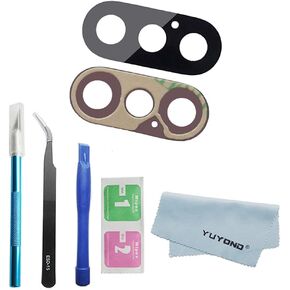 استبدال عدسة زجاجية للكاميرا الخلفية الأصلية من OEM لهاتف iPhone Xs وiPhone Xs Max مع لاصق مثبت مسبقًا مع مجموعة أدوات in Kuwait