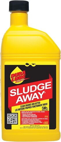 Dura Lube HL-40831-06 Sludge Away Engine Cleaner, 32-Ounce, Single,Black Bottle in Saudi Arabia