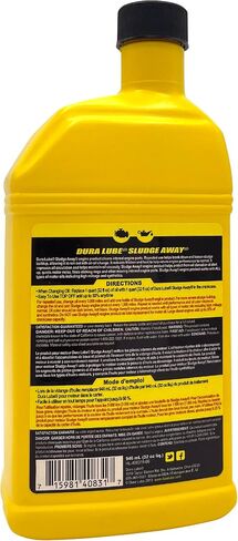 Dura Lube HL-40831-06 Sludge Away Engine Cleaner, 32-Ounce, Single,Black Bottle in Saudi Arabia