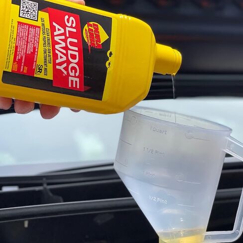 Dura Lube HL-40831-06 Sludge Away Engine Cleaner, 32-Ounce, Single,Black Bottle in Saudi Arabia