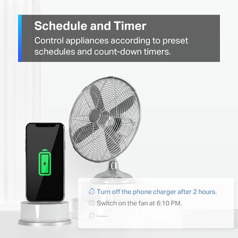 TP-Link Tapo Matter متوافق مع المكونات الذكية الصغيرة، تصميم مضغوط، 15A/1800W كحد أقصى، إعداد سهل للغاية، يعمل مع Apple Home، Alexa وGoogle Home، معتمد من UL، 2.4G Wi-Fi فقط، أبيض، Tapo P125M in Kuwait