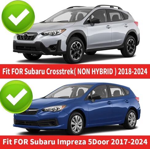 غطاء شحن Marretoo for 2024 Subaru Crosstrek Impreza Hatckback لملحقات Subaru Crosstrek غطاء صندوق السيارة 2018 2019 2020 2021 2022 2023 2024 (غير مناسب للمكونات الإضافية والهجينة) in Kuwait