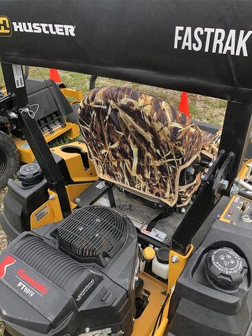 Durafit Seat Covers, Custom Fit Seat Cover and Newer for Hustler Commercial Fastrak Zero Turn Mowers in Black Waterproof Endura Fabric (Black) in Saudi Arabia