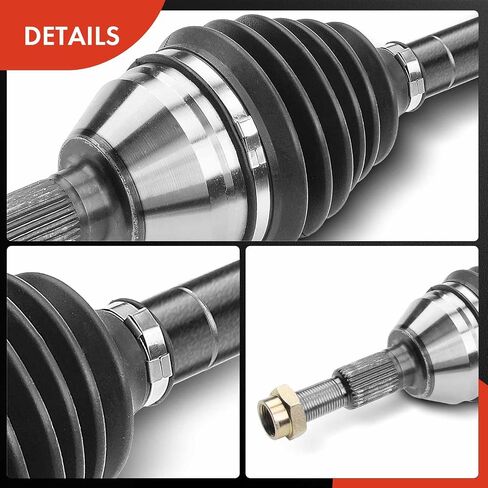 A-Premium Pair (2) Front CV Axle Shaft Assembly Compatible with Chevrolet Classic, Malibu & Oldsmobile Alero, Cutlass & Pontiac G6, Grand Am & Saturn Aura, Driver and Passenger Side in Saudi Arabia