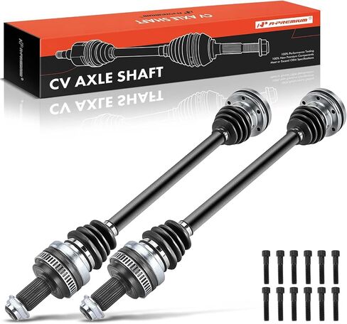 A-Premium CV Axle Shaft Assembly Compatible with BMW X3 2004 2005 2006 2.5L 3.0L, Automatic trans, Rear Left Driver Side, Replace# 31217540115, 33207524041 in Saudi Arabia