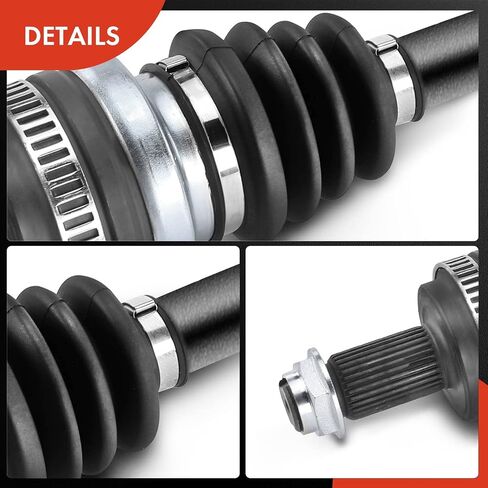 A-Premium CV Axle Shaft Assembly Compatible with BMW X3 2004 2005 2006 2.5L 3.0L, Automatic trans, Rear Left Driver Side, Replace# 31217540115, 33207524041 in Saudi Arabia