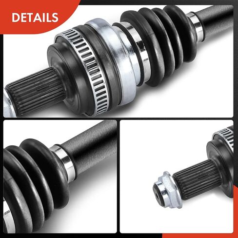 A-Premium CV Axle Shaft Assembly Compatible with BMW X3 2004 2005 2006 2.5L 3.0L, Automatic trans, Rear Left Driver Side, Replace# 31217540115, 33207524041 in Saudi Arabia