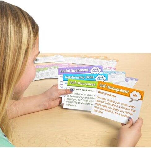 Really Good Stuff Mindfulness Activity Cards for Students - Set of 40 - Mindful Activities & Excercises to Grow Emotional Strength, Promote Growth Mindset, Focus, & Well Being in Saudi Arabia