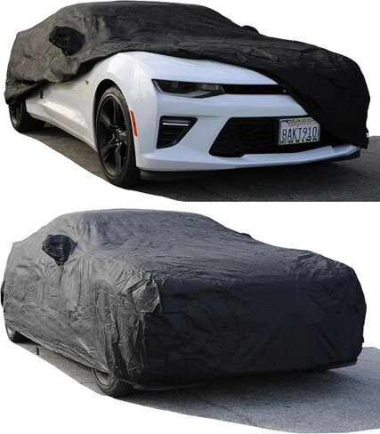 Custom FIT Car Cover fits 2010 2011 2012 2013 2014 2015 2016 2017 Chevy Camaro Car Cover fits XTREMECOVERPRO Gold Series Black in Kuwait