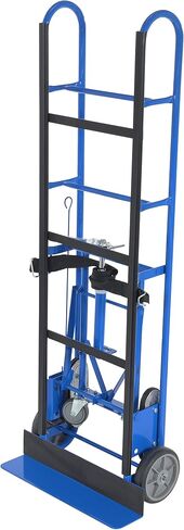 عربة الأجهزة الفولاذية Vestil APPL-1200-66 بسقاطة، عجلات مطاطية دوارة، سعة تحميل 1200 رطل، ارتفاع 66-3/4 بوصة × عرض 24 بوصة × عمق 17 بوصة in Saudi Arabia