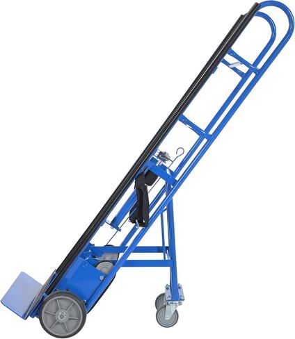 عربة الأجهزة الفولاذية Vestil APPL-1200-66 بسقاطة، عجلات مطاطية دوارة، سعة تحميل 1200 رطل، ارتفاع 66-3/4 بوصة × عرض 24 بوصة × عمق 17 بوصة in Saudi Arabia