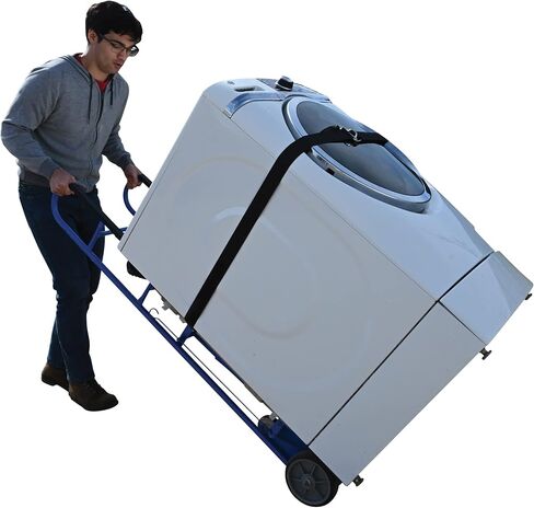 عربة الأجهزة الفولاذية Vestil APPL-1200-66 بسقاطة، عجلات مطاطية دوارة، سعة تحميل 1200 رطل، ارتفاع 66-3/4 بوصة × عرض 24 بوصة × عمق 17 بوصة in Saudi Arabia