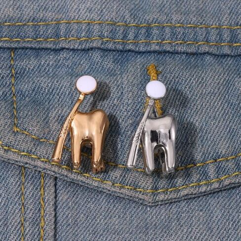8 Pcs Tooth Brooch Women Girls Lapel Pin Cute Creative Tooth Molar Enamel Pin Funny Happy Tooth and Toothbrush Wearing Masks/Bow Tie /Christmas Hat Tooth Pin Charm Dentist Cartoon Pin Nurse Brooch Doctors Nurse Decor Gift in Saudi Arabia
