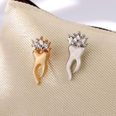 8 Pcs Tooth Brooch Women Girls Lapel Pin Cute Creative Tooth Molar Enamel Pin Funny Happy Tooth and Toothbrush Wearing Masks/Bow Tie /Christmas Hat Tooth Pin Charm Dentist Cartoon Pin Nurse Brooch Doctors Nurse Decor Gift in Saudi Arabia