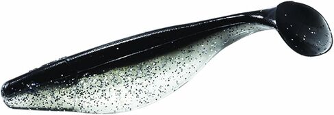 Mister Twister 3" Sassy Shad, Clear,Silver FLK,Black Back, One Size (3SA10-0S) in Kuwait