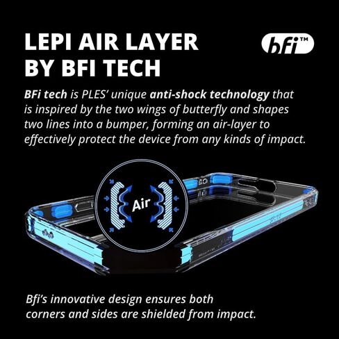 PLES Case for Galaxy S24 LEPI Air Layer Clear Decal Two-Face Non-Yellowing,Anti-Fingerprint,Shockproof Phone Bumper Cover, Anti-Scratch (Clear, Lepi Clear) in Saudi Arabia