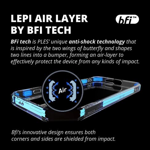حافظة لهاتف iPhone 15 pro max المغناطيسي Magsafe LEPI Air Layer ملصق شفاف بوجهين Pupa غير أصفر، مضاد لبصمات الأصابع، غطاء ممتص للصدمات للهاتف، مضاد للخدش (أحمر، ملصق Lepi MG) in Kuwait